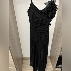 Sue Wong black strap dress size 4
